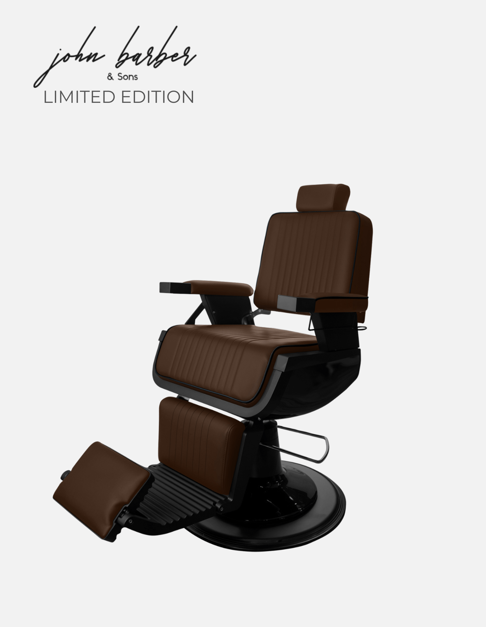 Ripped Guardian Barberstuhl Chocolate Brown Limited Edition