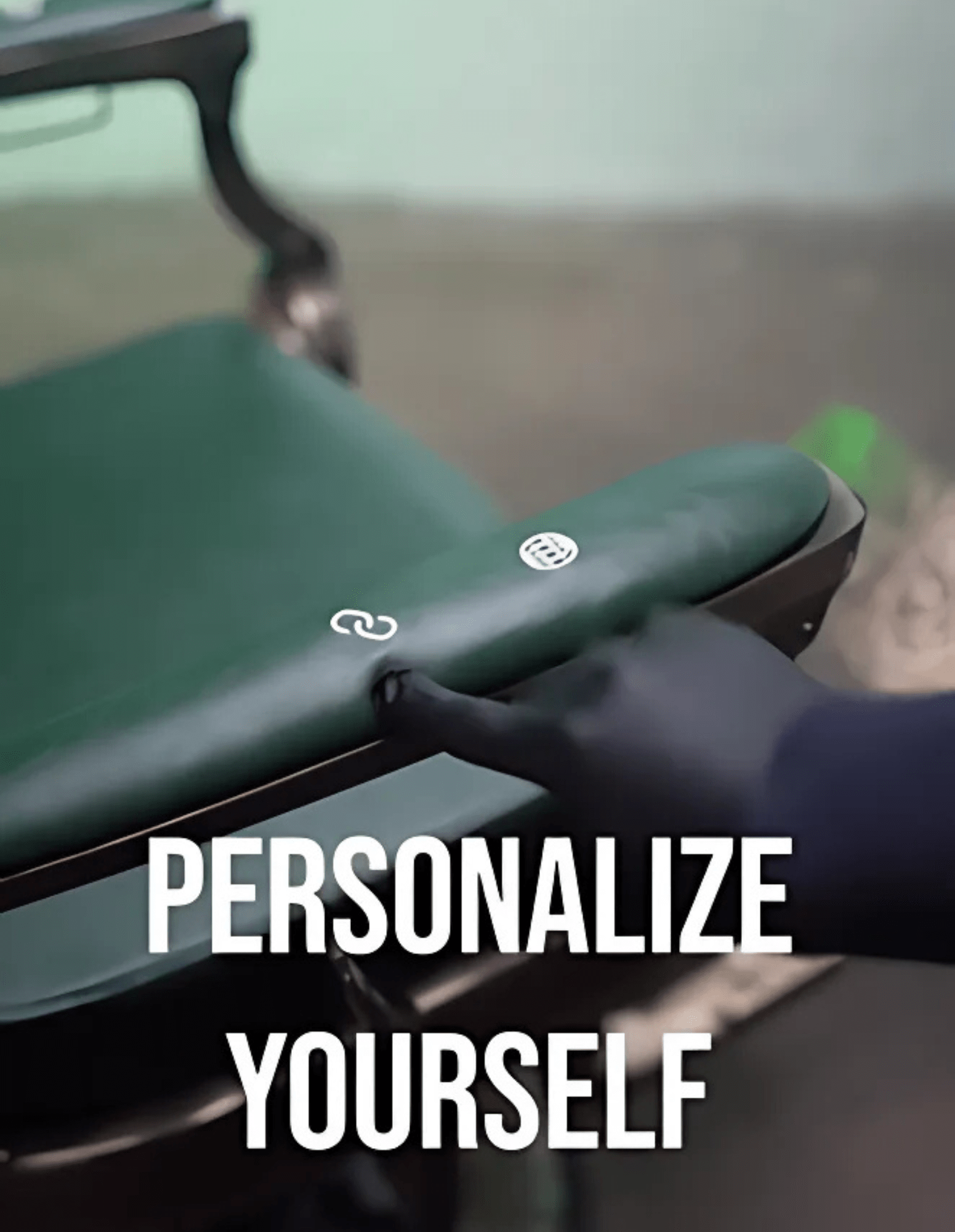 CWYC Embroidered Armrests with Integrated NFC Chip for a "Smart" Barber Chair