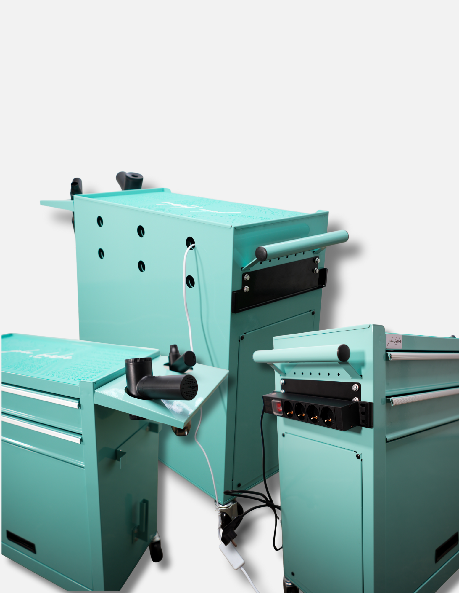 johnbarbersons Barber Trolley in Turquoise