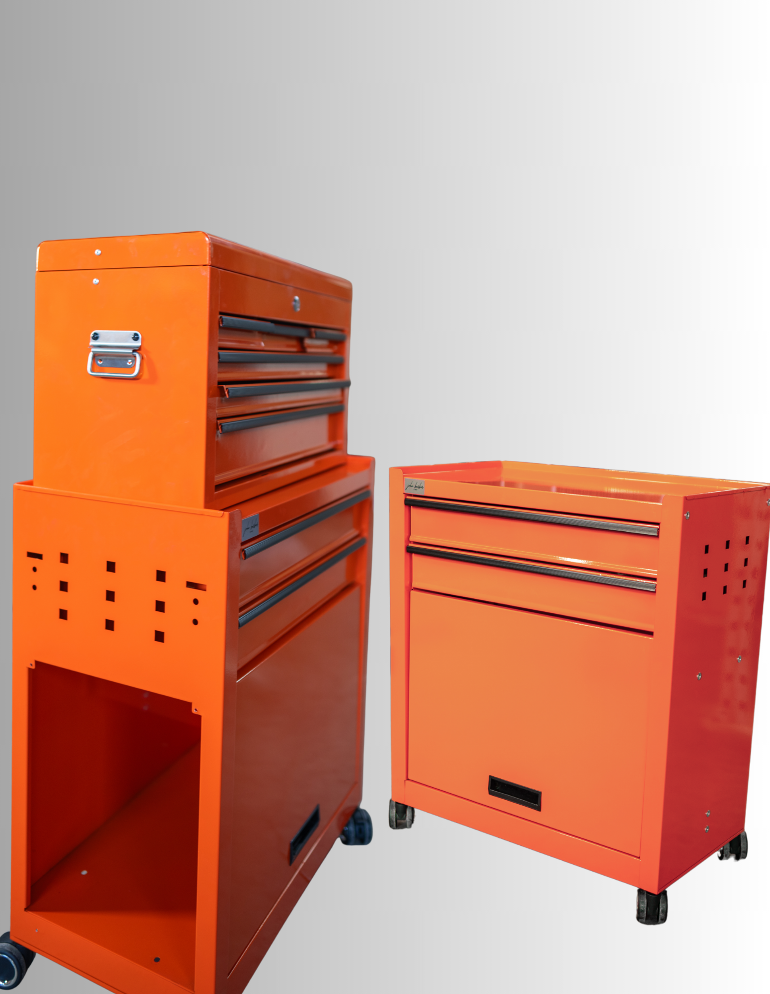 johnbarbersons Barber Trolley in Orange