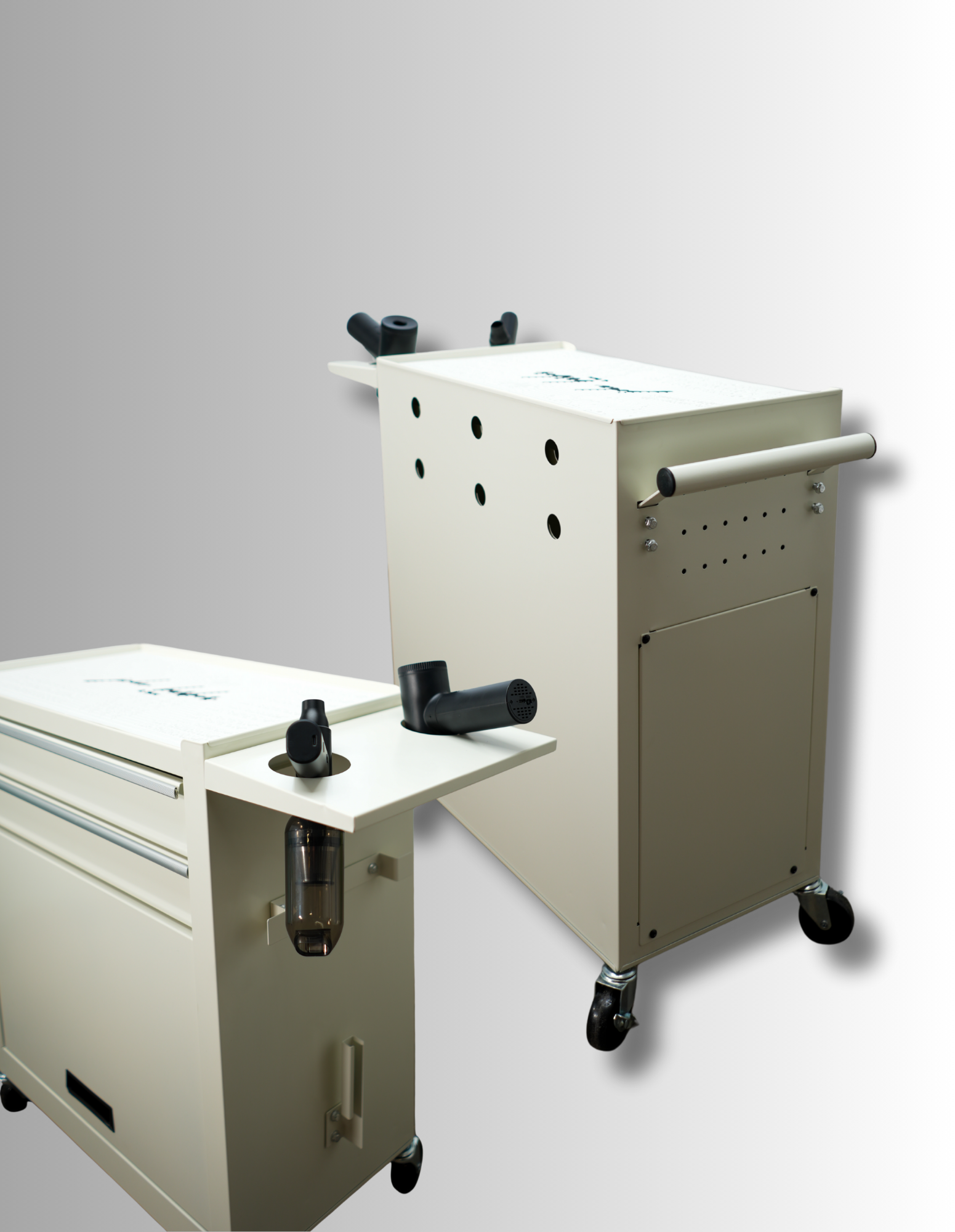 johnbarbersons Barber Trolley in Cream white