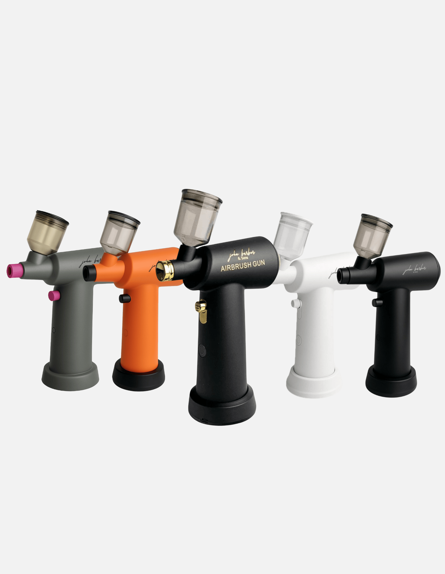 Airbrush line-up pistole pro maskování a zvýraznění barvy vlasů