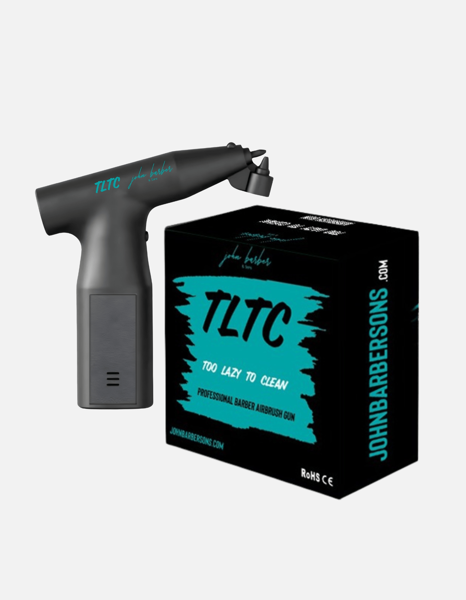 TLTC 1.0 Barber Airbrush Pistole – Line-Up Spray Gun kein Verstopfen.