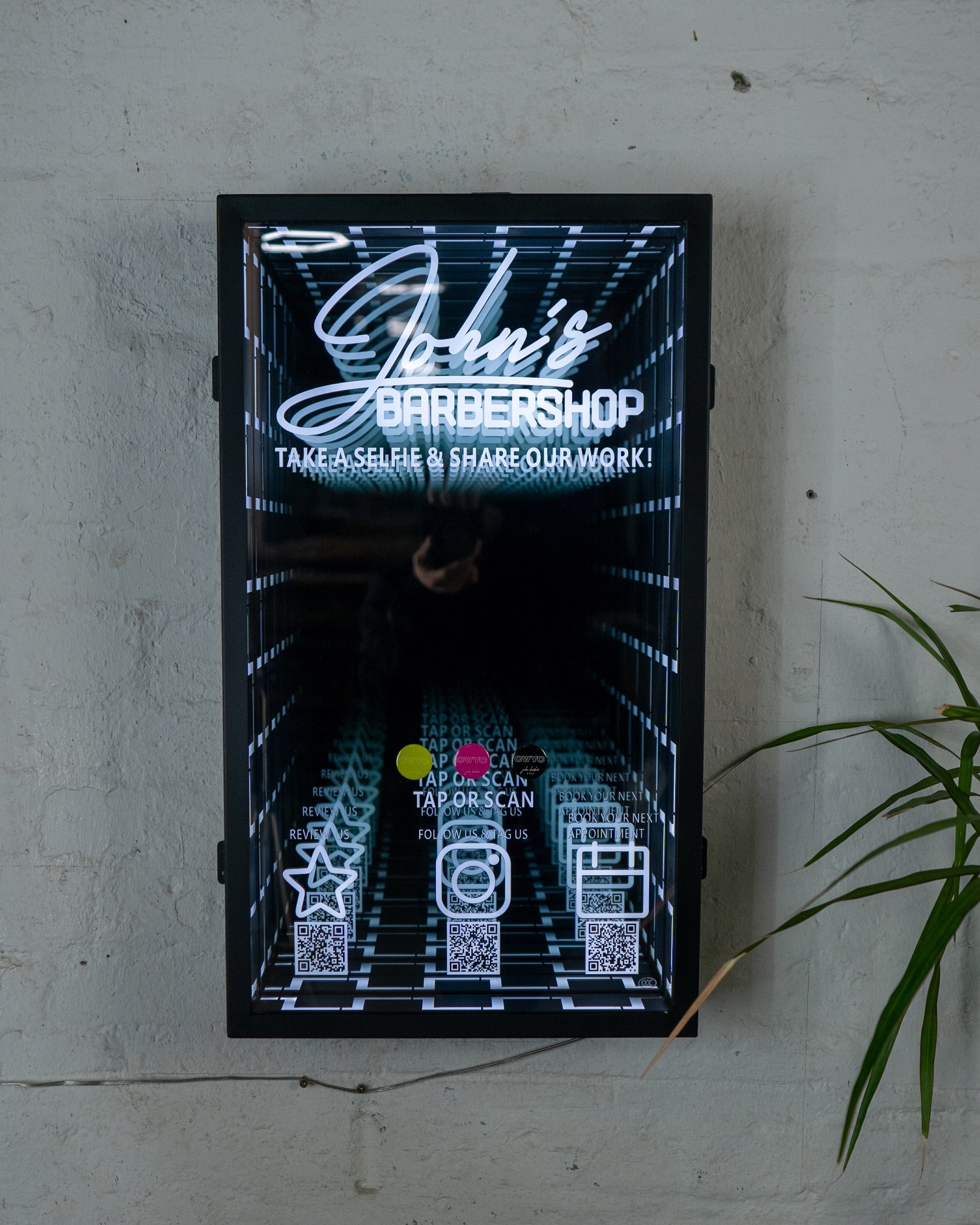 johnbarbersons Unendlicher Check Out Spiegel