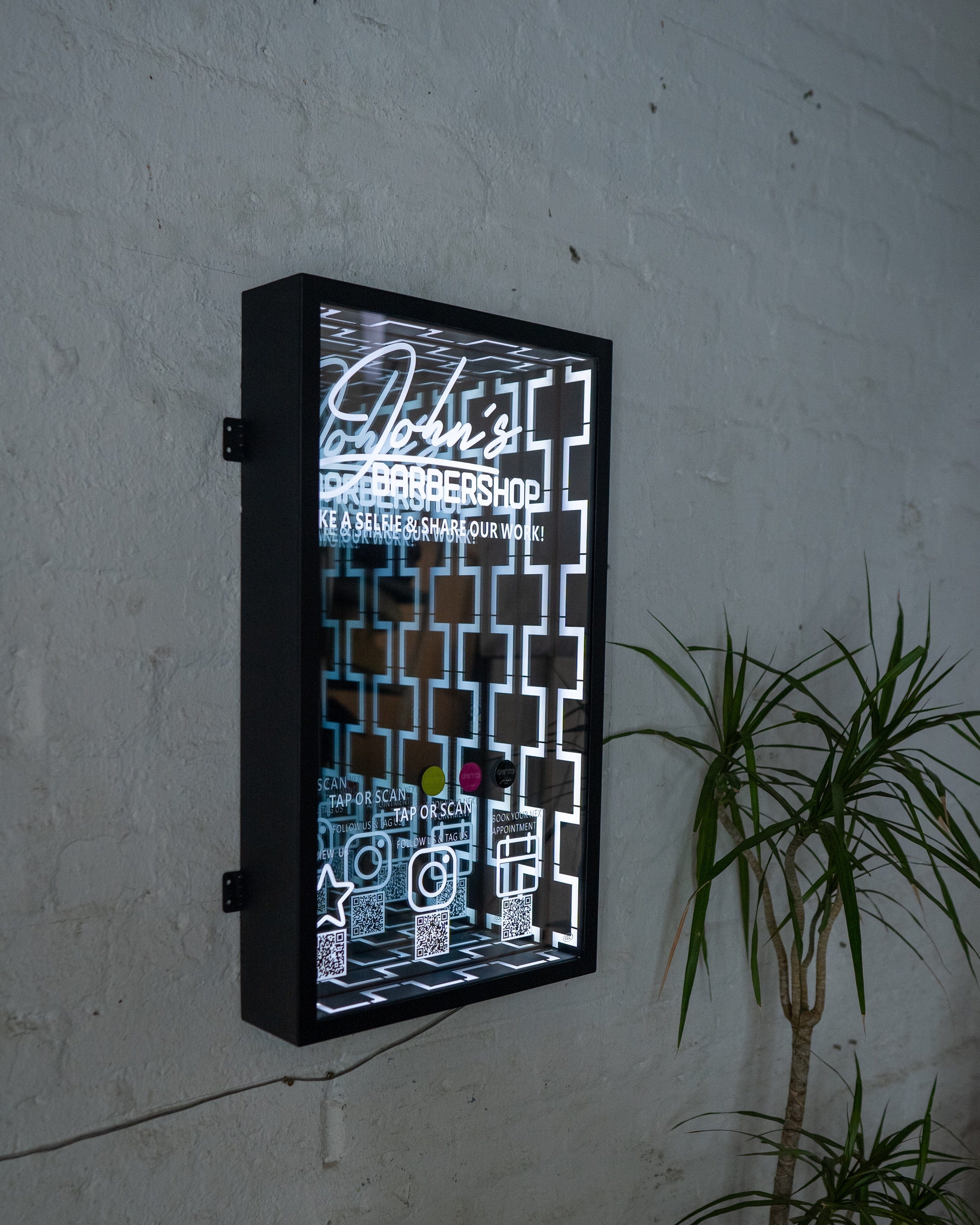 johnbarbersons Unendlicher Check Out Spiegel