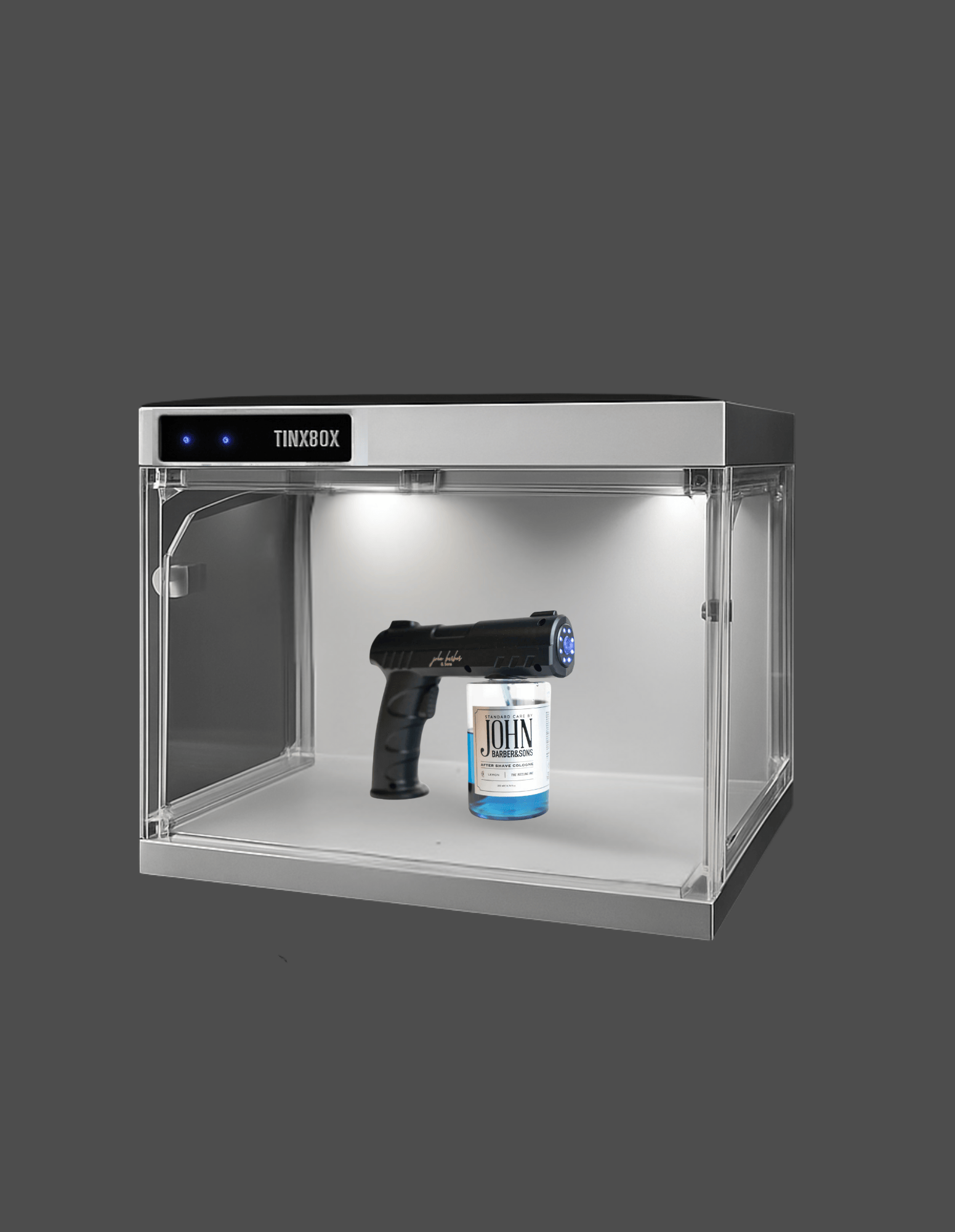 TINXBOX Smart Display Box – Vitrine für Sneaker und Sammlerstücke.