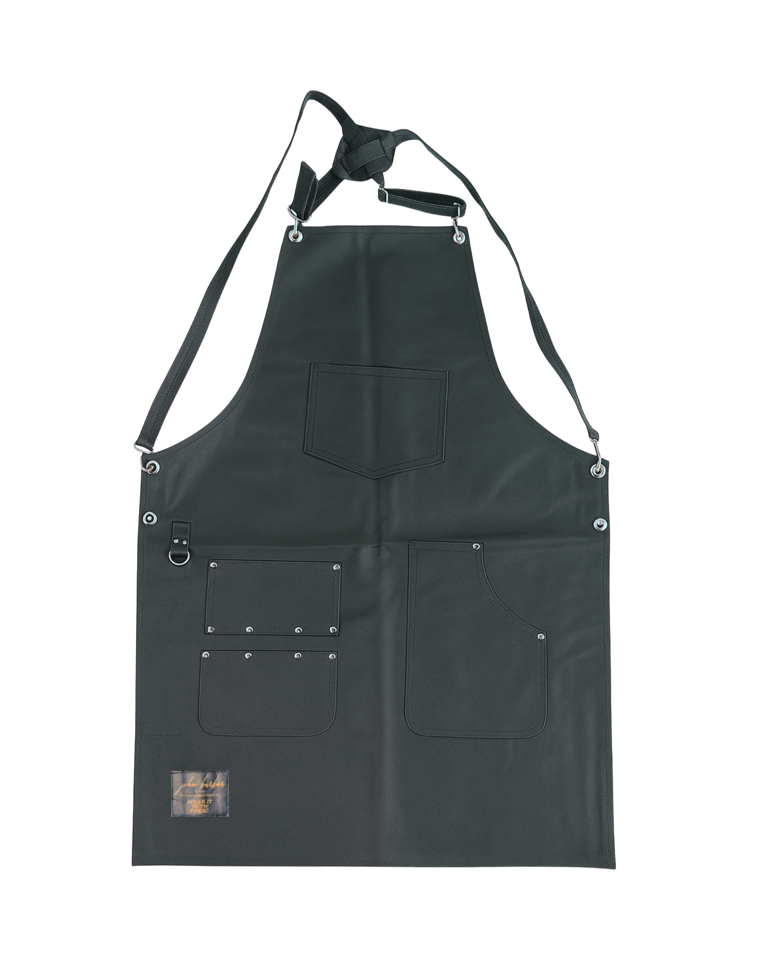 Prava kožna brijačka pregača