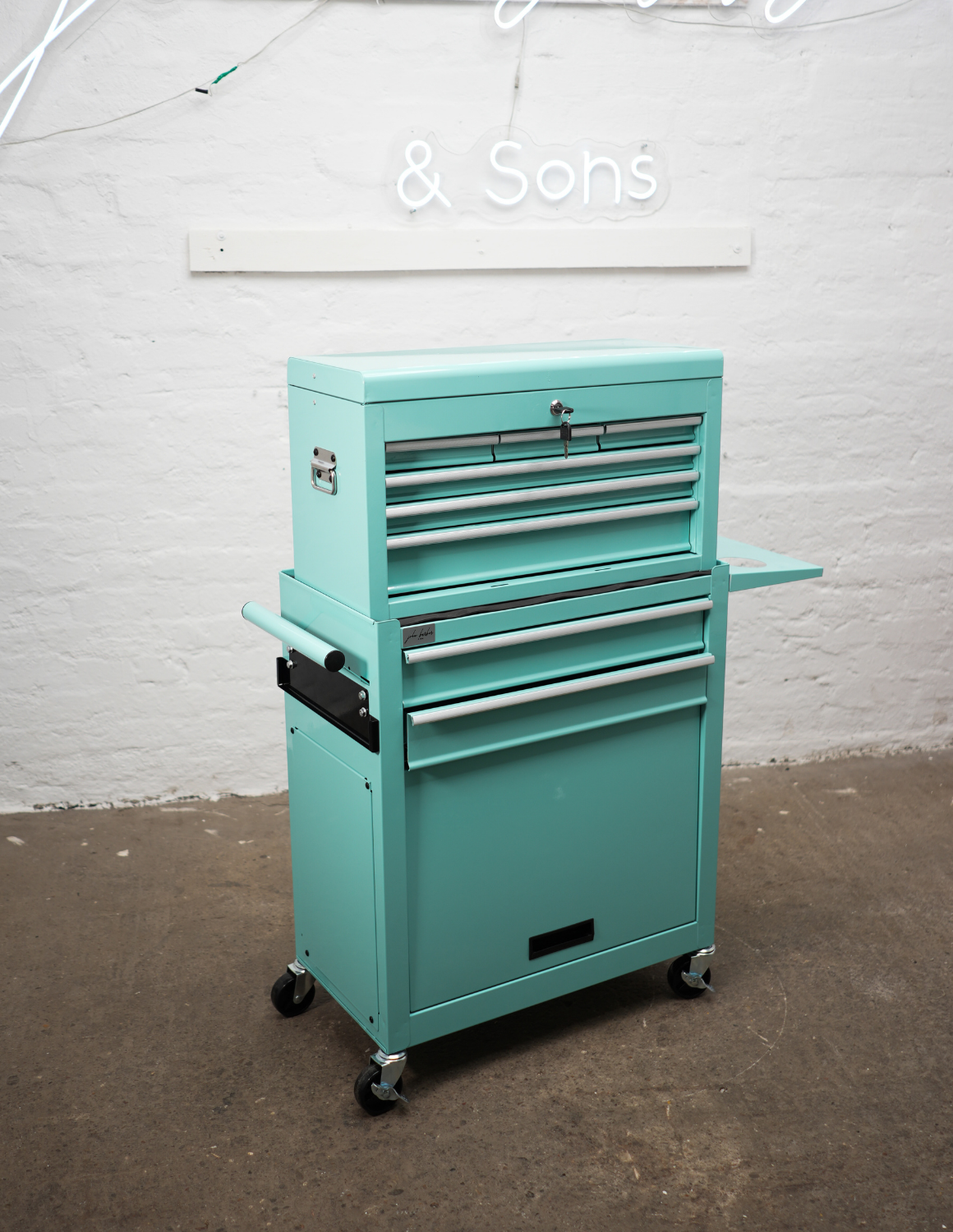 johnbarbersons Barber Trolley in Turquoise