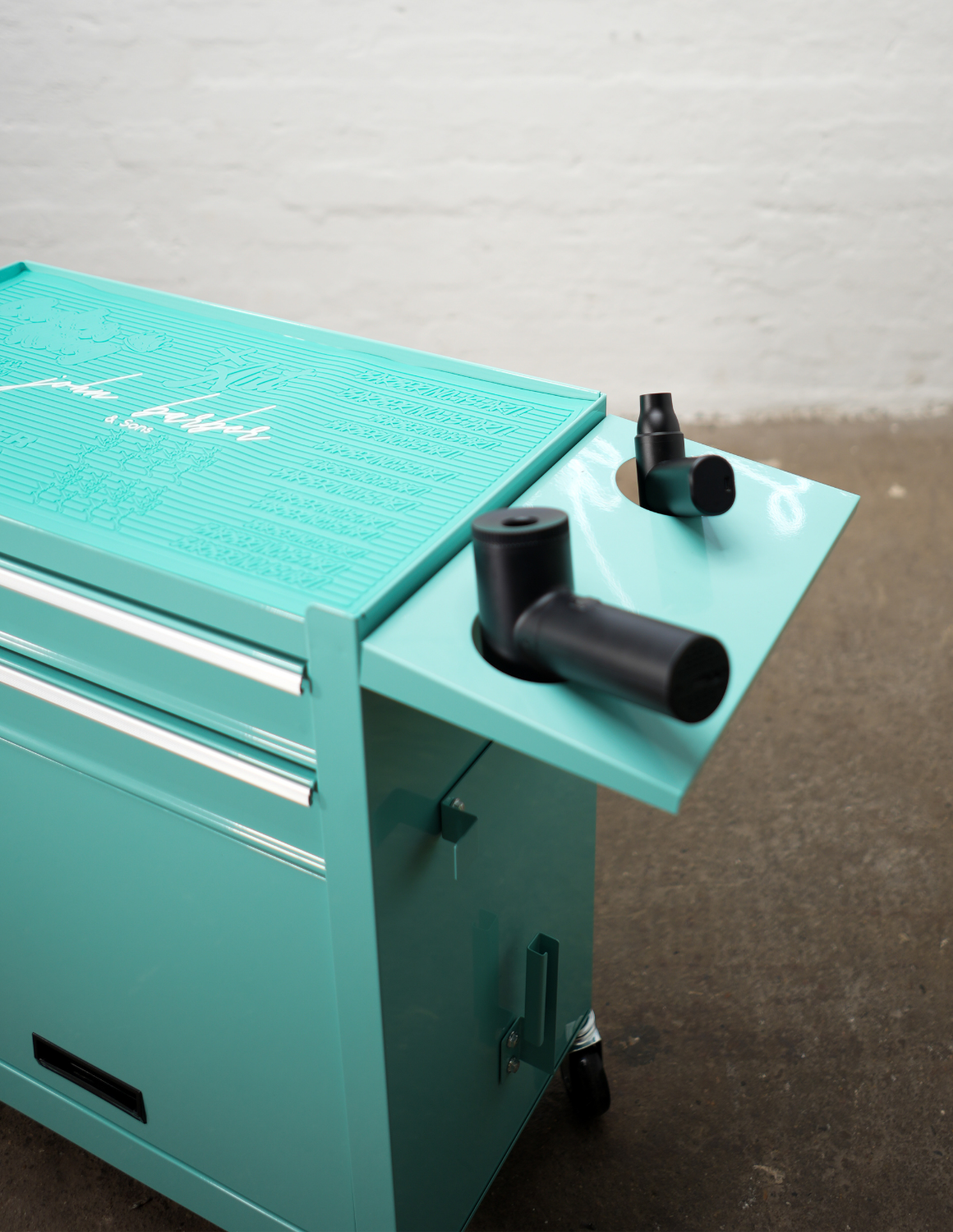 johnbarbersons Barber Trolley in Turquoise