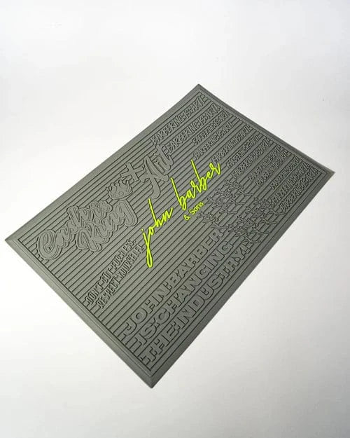 مجموعة المحطة: عربة الحلاقة + حصيرة المحطة