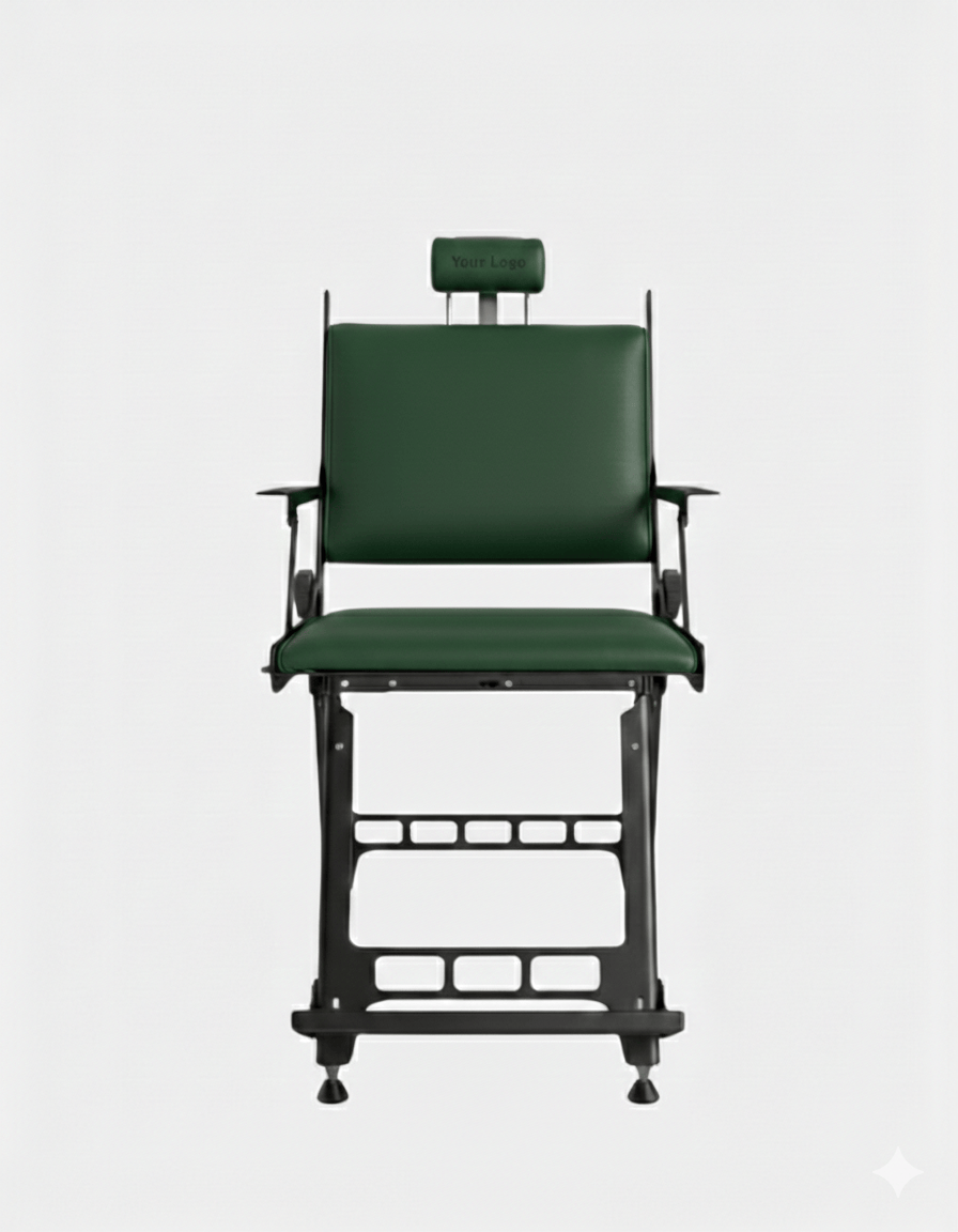 JBS Move 1.0 mobile and foldable barber chair for barbershop, salon, and beauty use