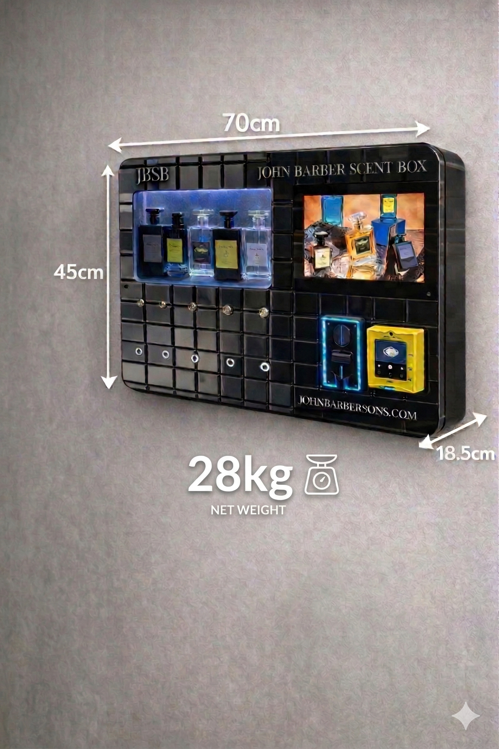 John Barber Scent Box Parfüm Automat Verkaufsautomat