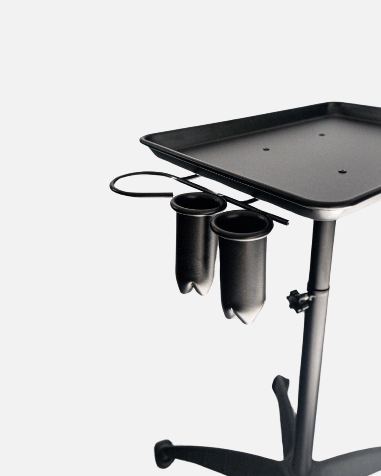 johnbarbersons Schwarz Tablett Rollwagen