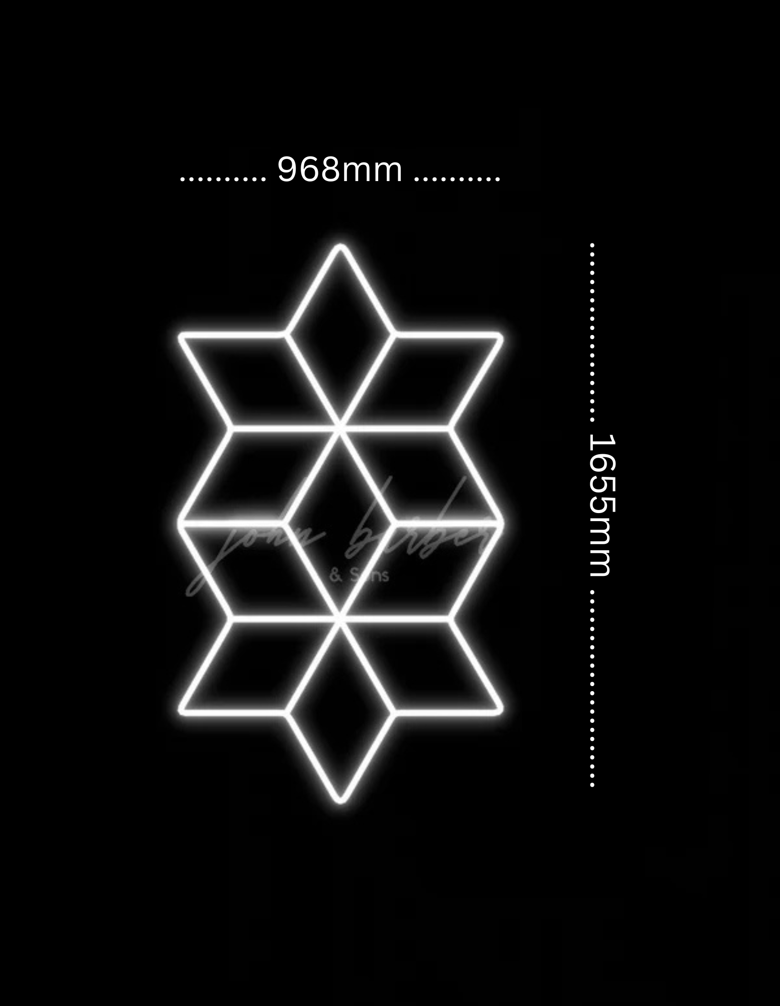 Rayluxe – Design artistique de lumière LED en blanc froid 6500K