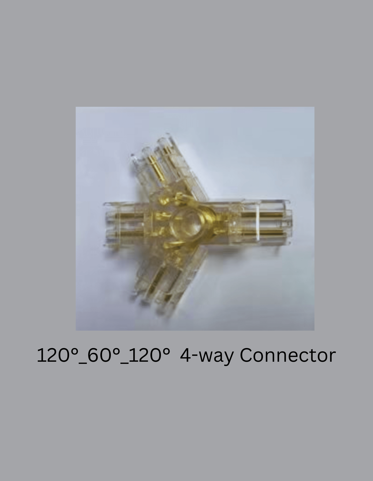 Conectores para Tubos de Aluminio LED