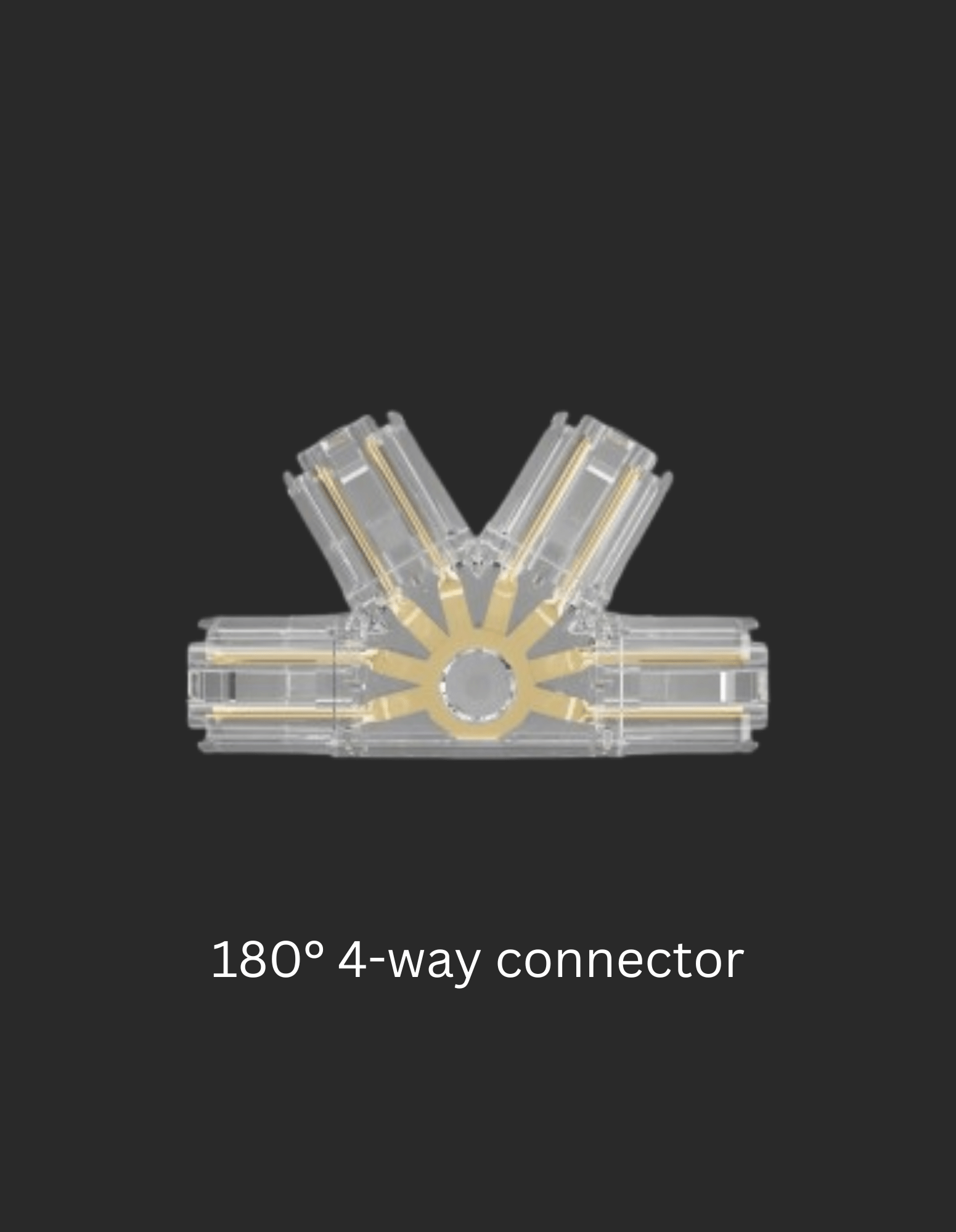 Conectores para Tubos de Aluminio LED