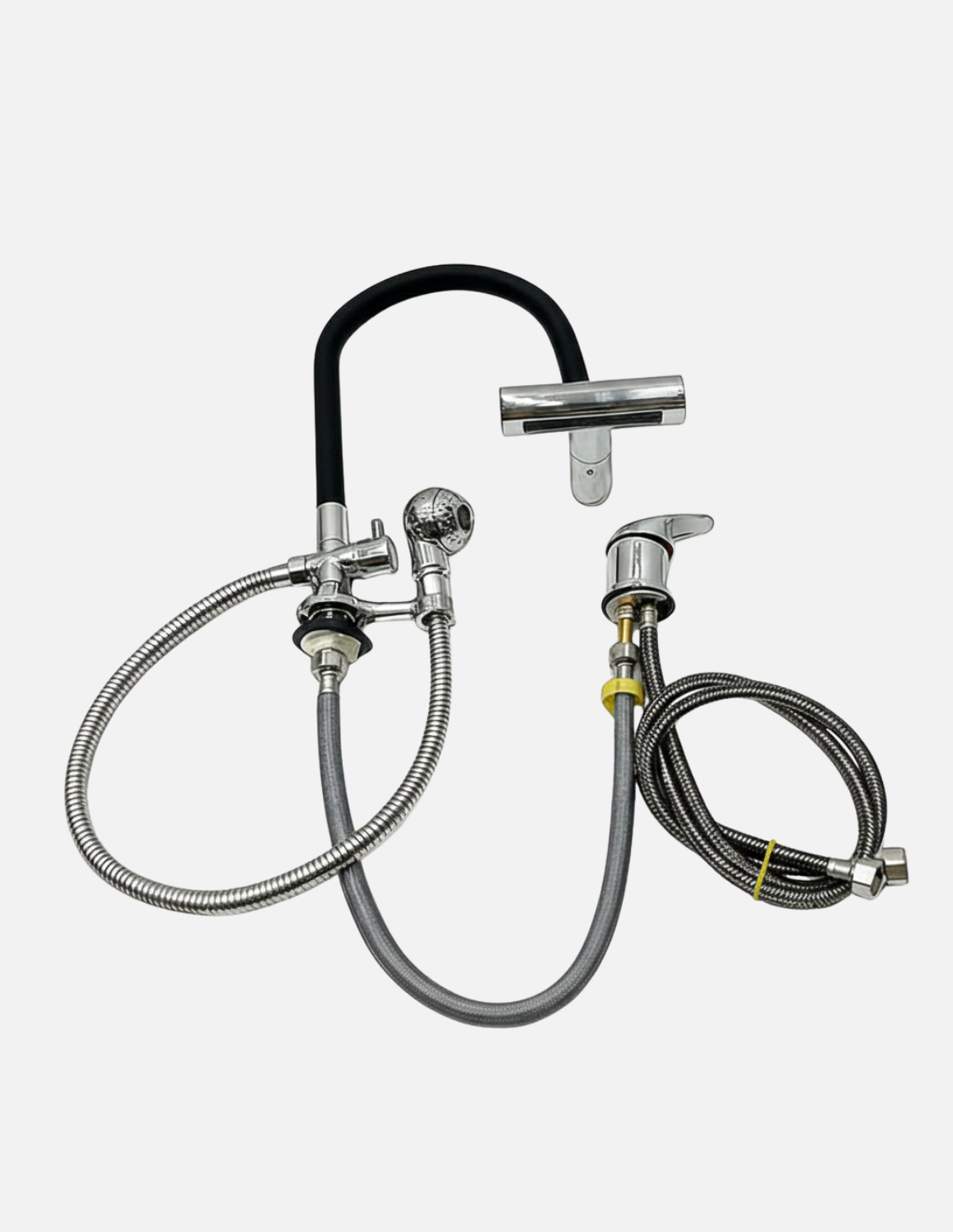 Universal 4-in-1 Head-Spa-Umrüst-Armatur für Friseur- und Barber-Waschstation