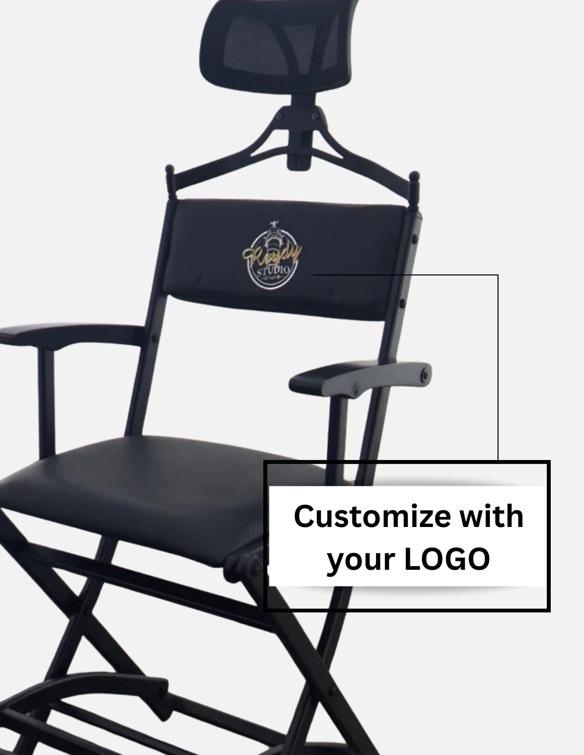 Mobilni brivski stol z vključenim Vzglavnik