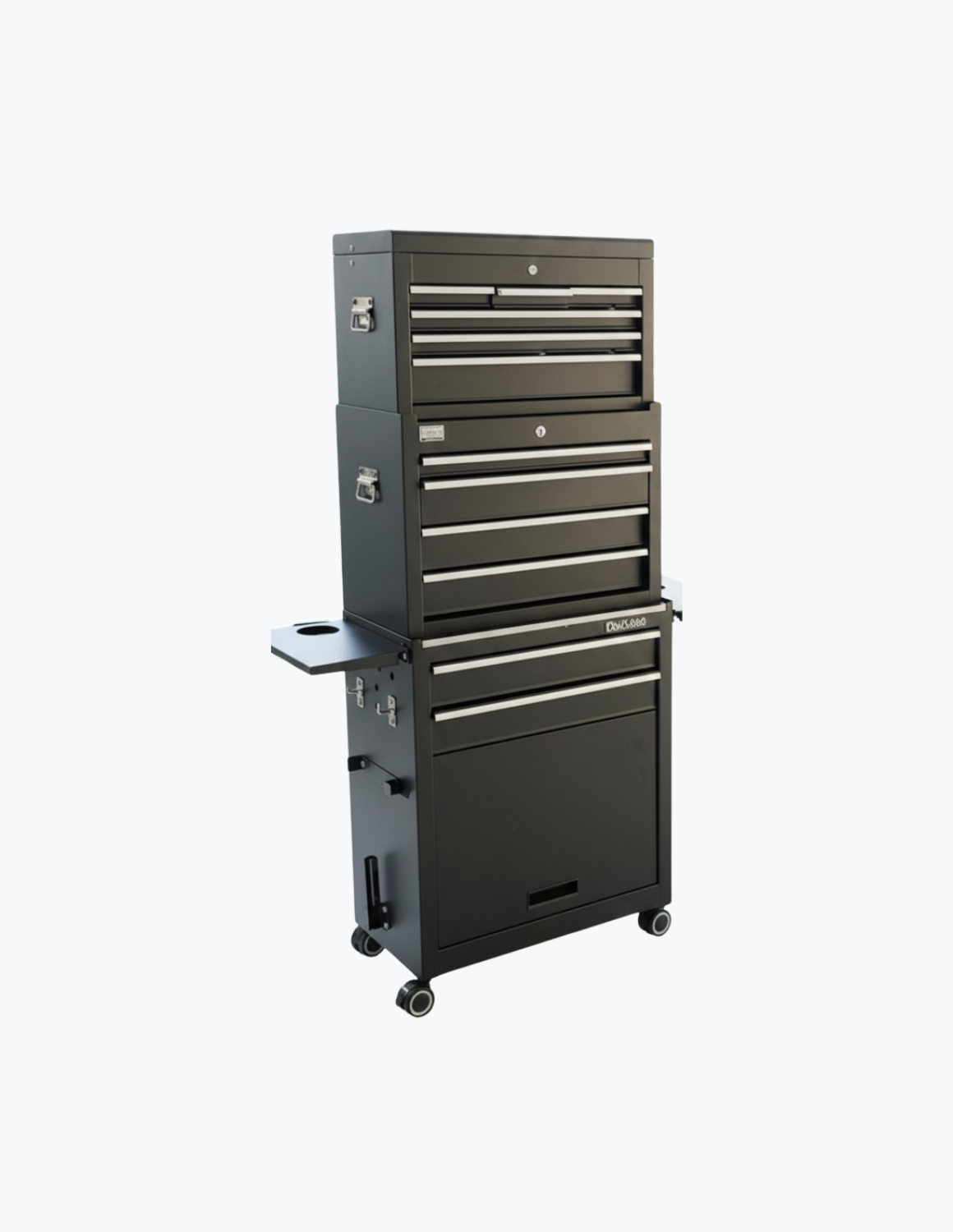 Erweiterung , Erhöhung mit 4 Schubladen für den Barber Trolley Rollwagen Pro Friseurwagen