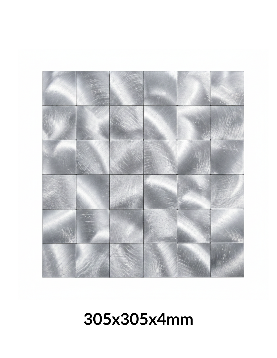 Dekorative selbstklebende Metallwandfliesen – stilvolle Wandverkleidung für Friseursalons, Barbershops und Kosmetikstudios mit modernem Design.