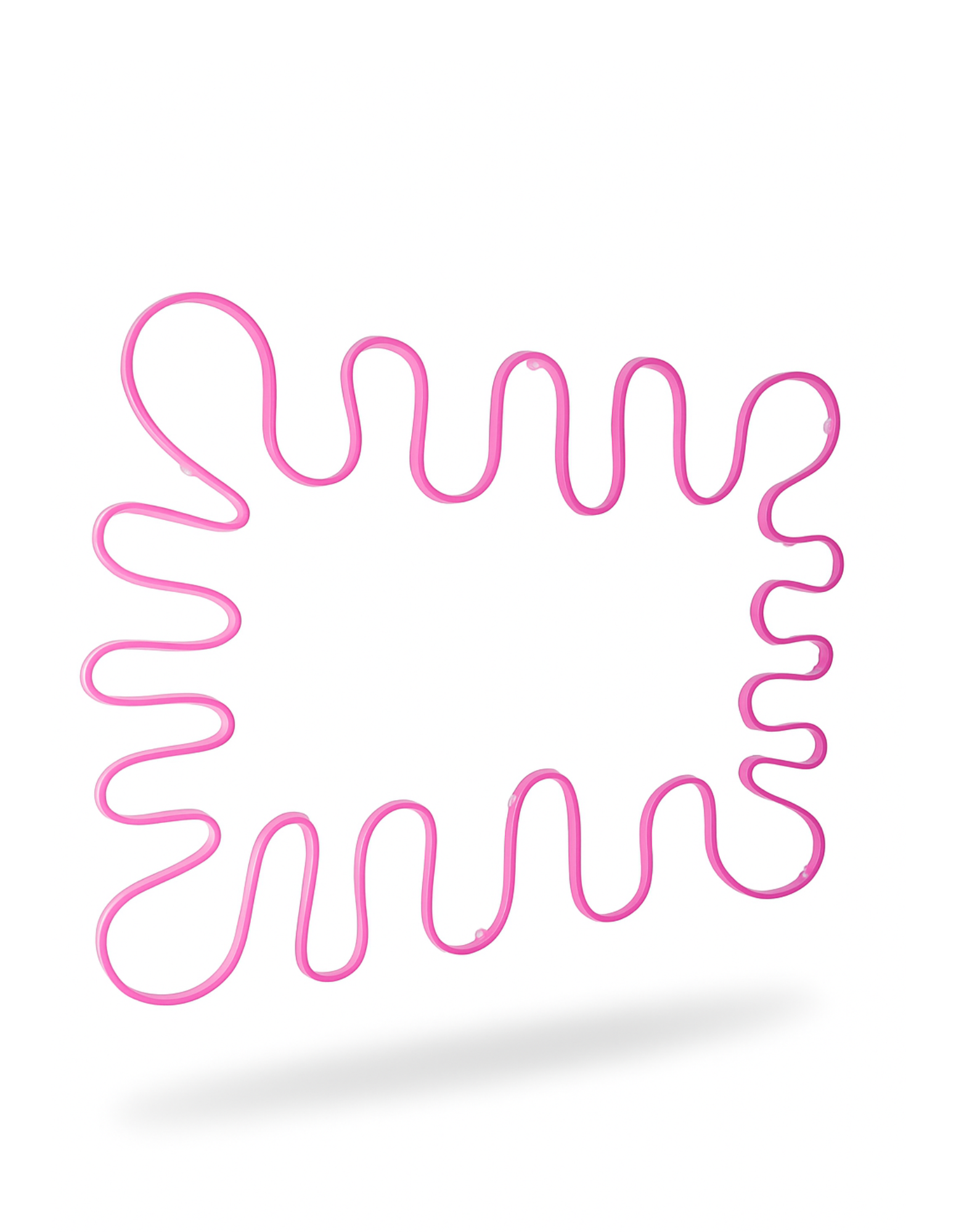 Rámeček zrcadla Neon Splash s nebo bez zrcadla pro holičství a salony – inspirováno Barber Nils Studio