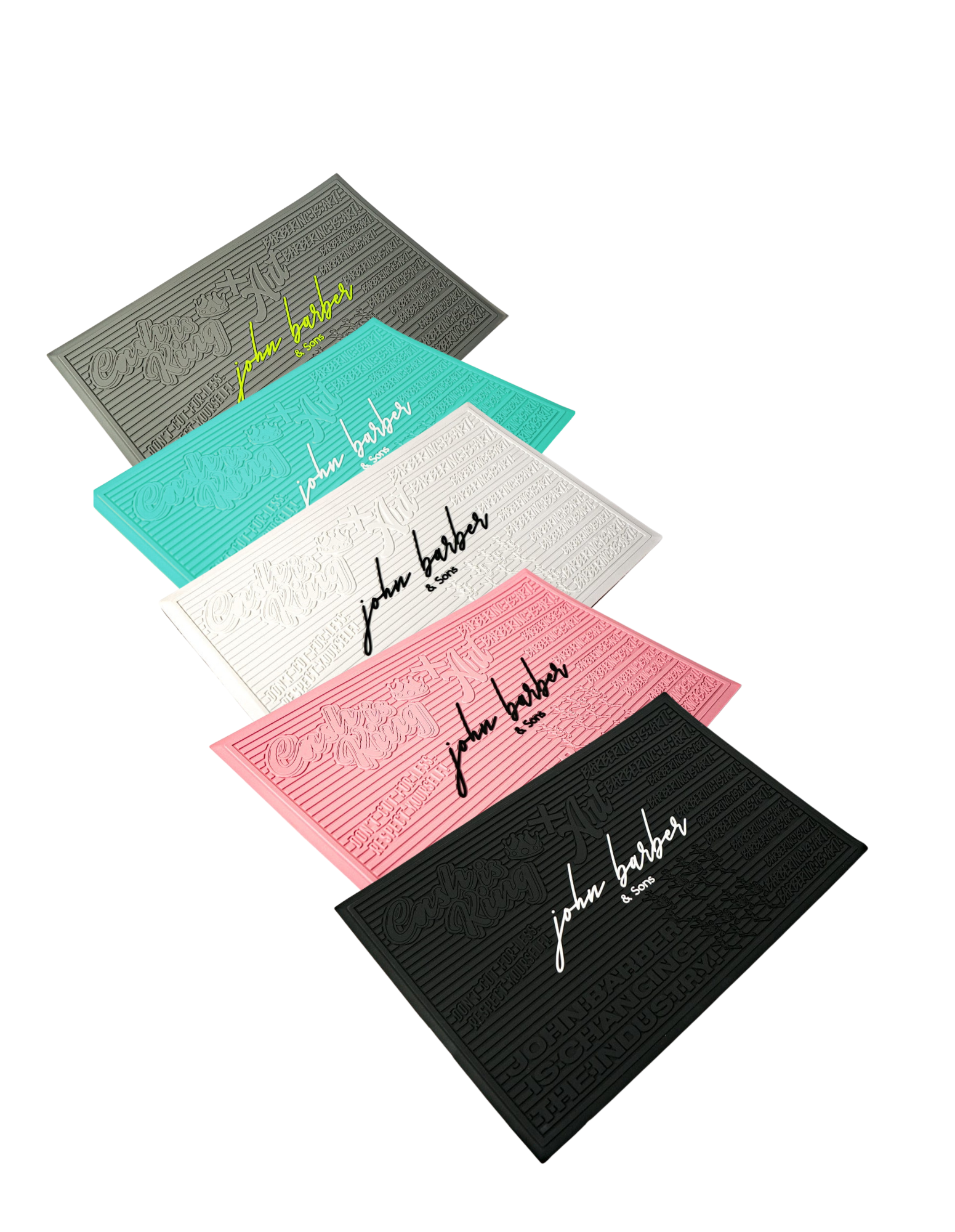 Station mat barber silicone mat