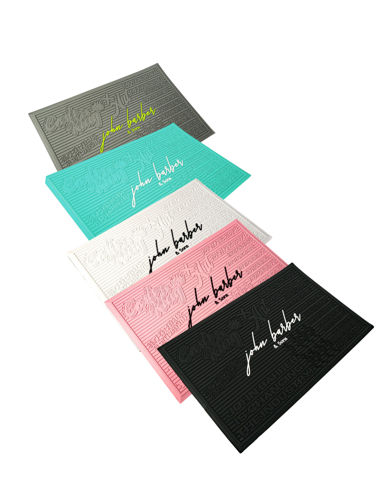 Station mat barber silicone mat