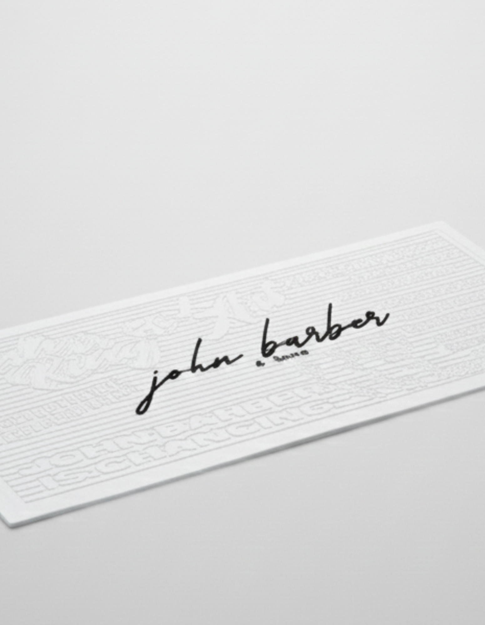 Station mat barber silicone mat