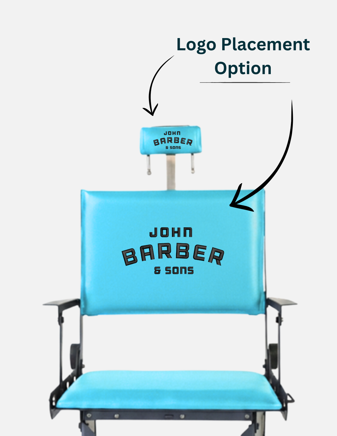 JBS Move 1.0 mobile and foldable barber chair for barbershop, salon, and beauty use