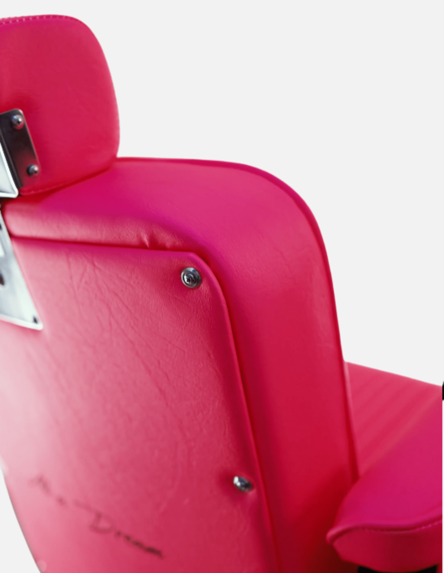 New School Barberstuhl Neon Pink Limited Edition für Barbershop