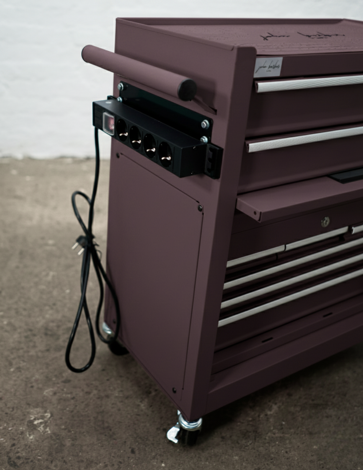 BARBER TROLLEY PRO – Carrello mobile in diversi colori – Disinfezione UV – Carrello da barbiere