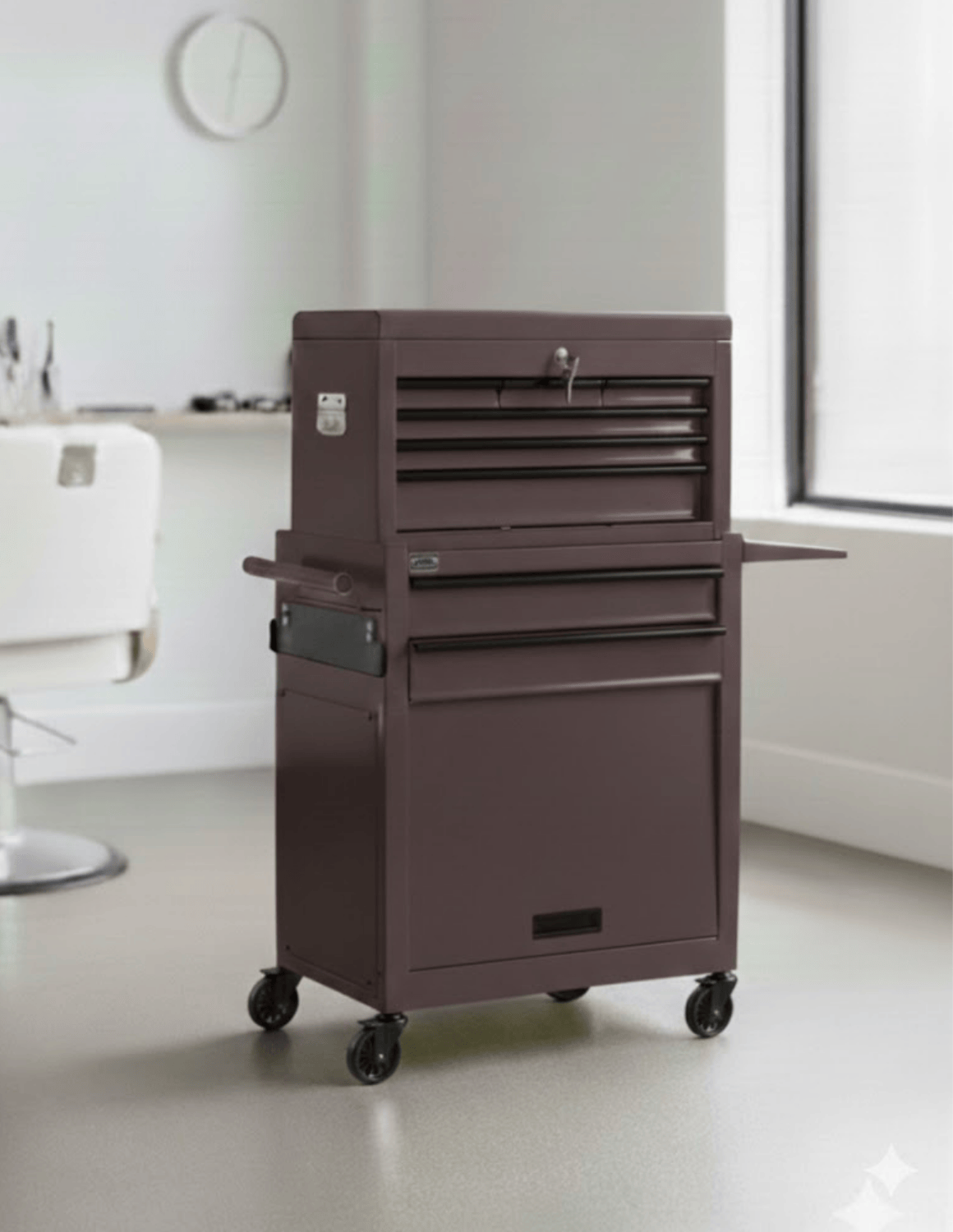 BARBER TROLLEY PRO ROLLWAGEN N VERSCHIEDENEN FARBEN – UV-STERILISATION Friseurwagen