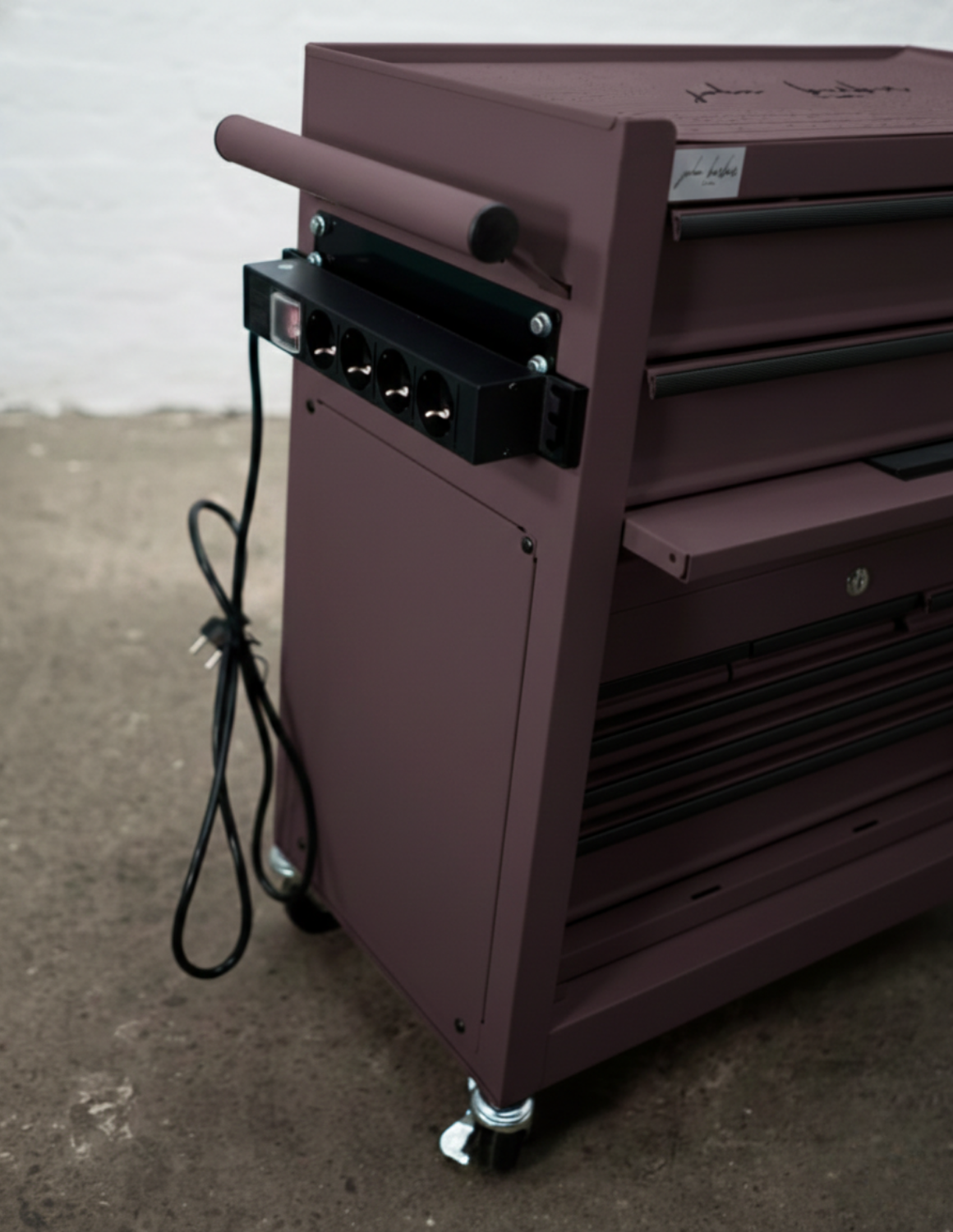 BARBER TROLLEY PRO – Mobiele trolley in verschillende kleuren – UV-desinfectie – Barbiertrolley