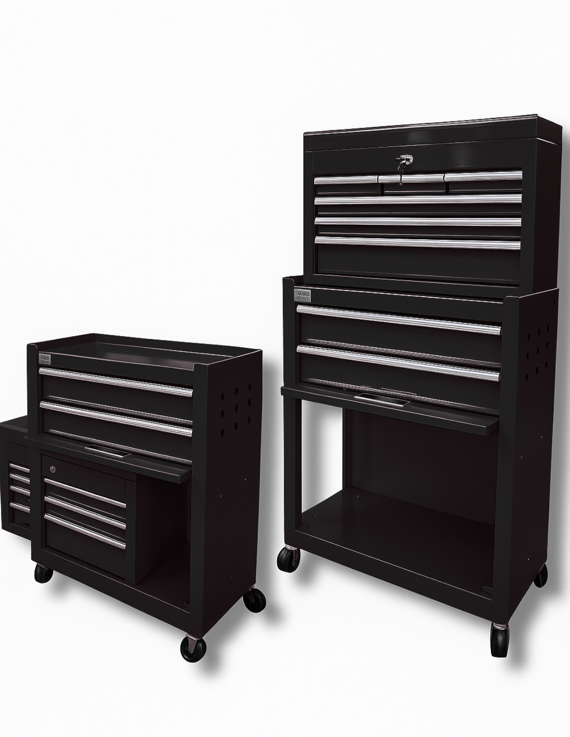 BARBER TROLLEY PRO – Carrello mobile in diversi colori – Disinfezione UV – Carrello da barbiere