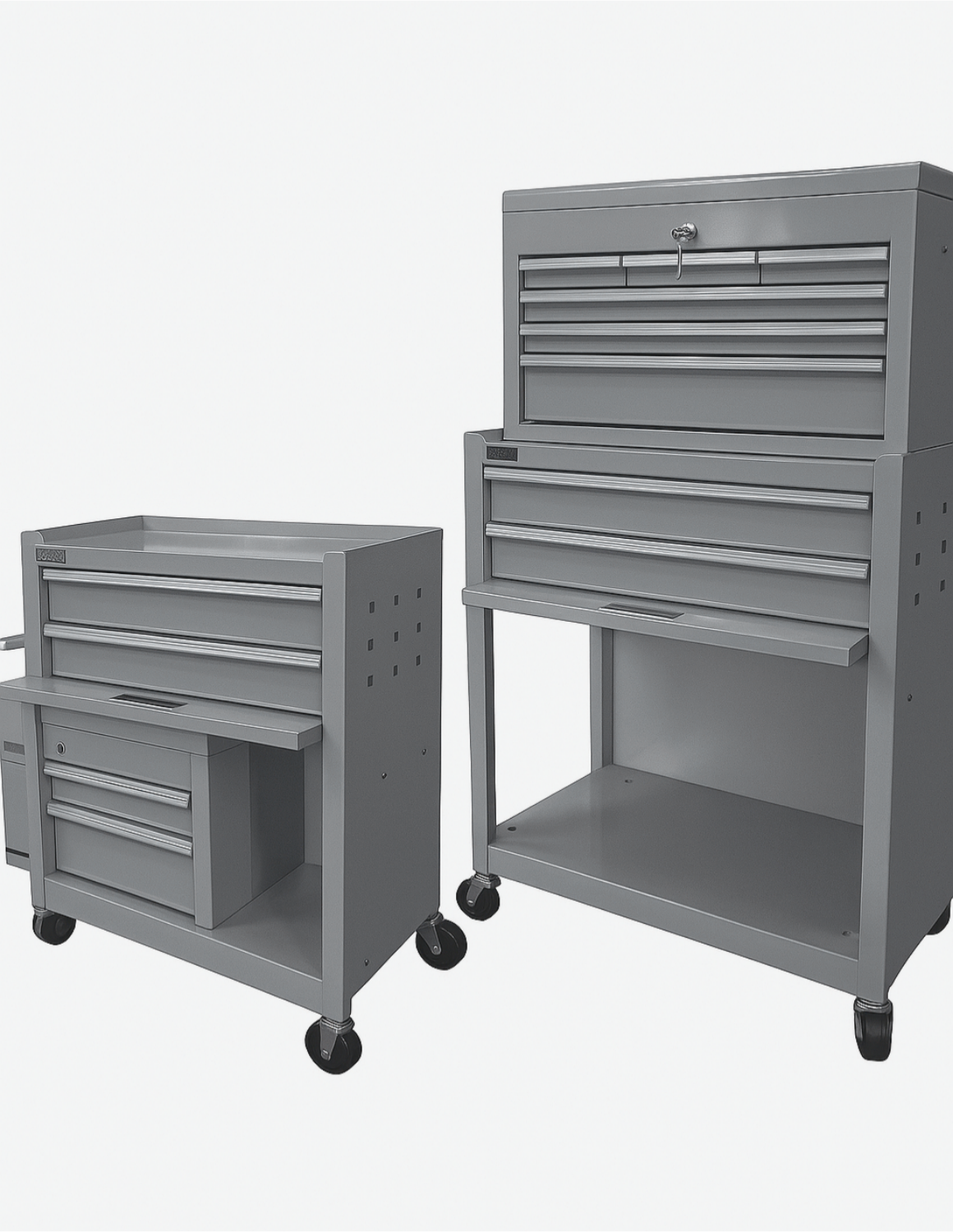 BARBER TROLLEY PRO – Mobiele trolley in verschillende kleuren – UV-desinfectie – Barbiertrolley