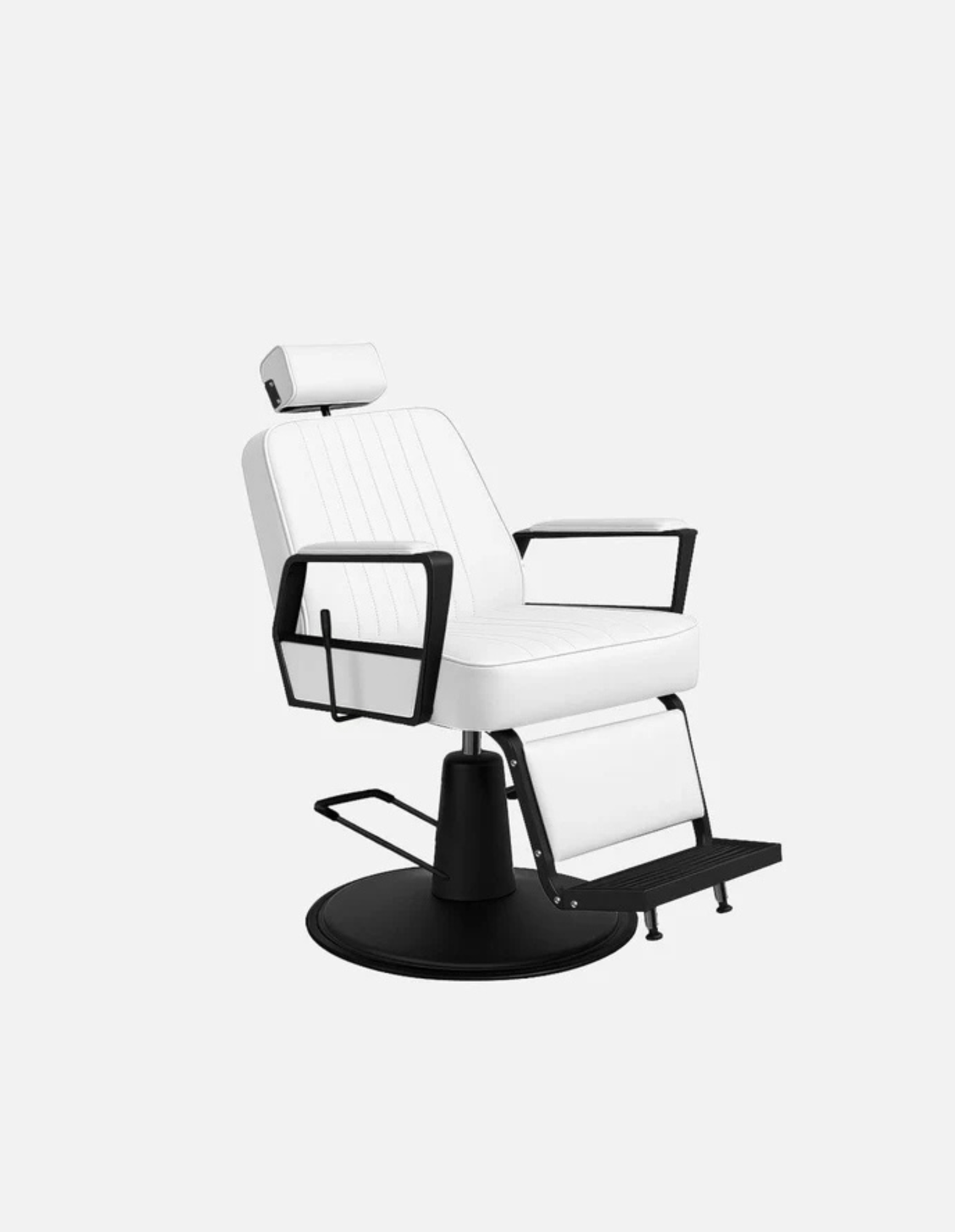 johnbarbersons Plain white-black