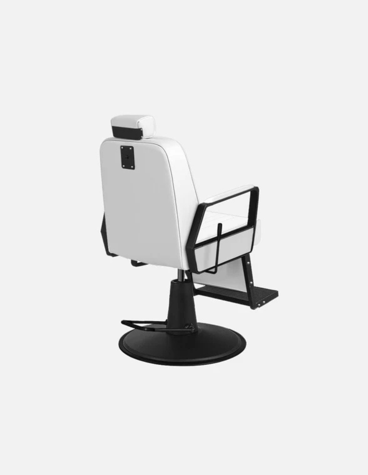 johnbarbersons Plain white-black