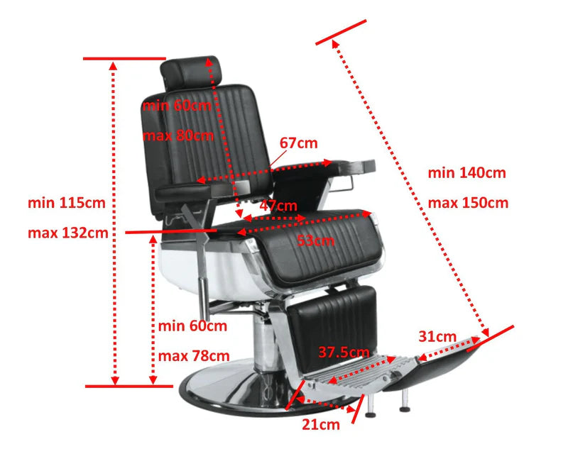 Ripped Guardian Beige frizerska stolica