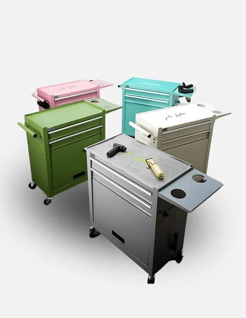 مجموعة المحطة: عربة الحلاقة + حصيرة المحطة