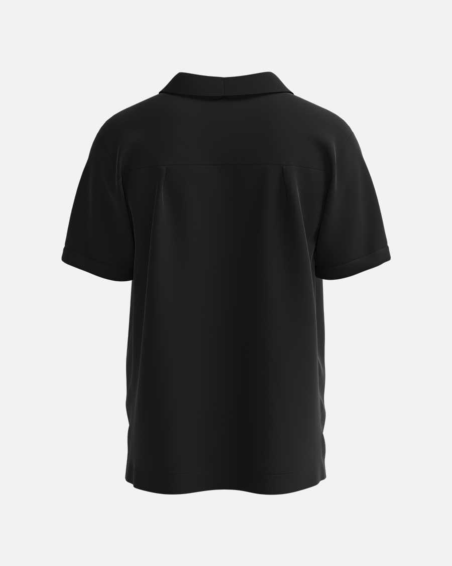 johnbarbersons Klassicher Barber Mantel, Kurzarm