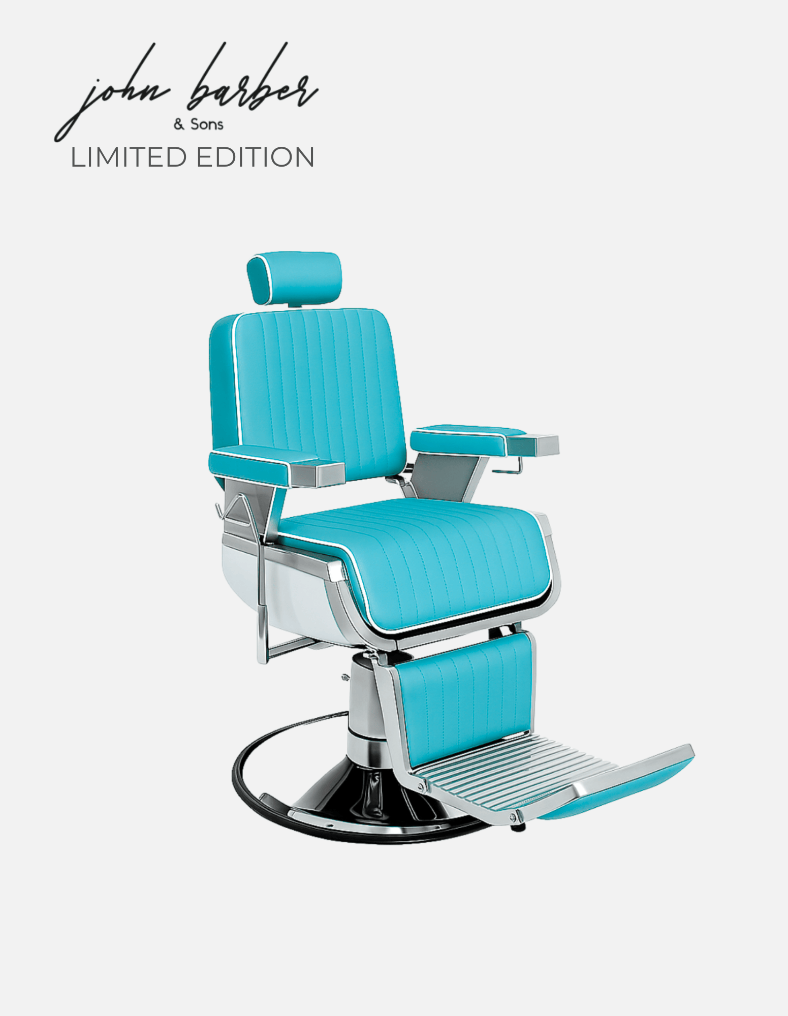 Ripped Guardian Barberstuhl Ocean Blue Limited Edition