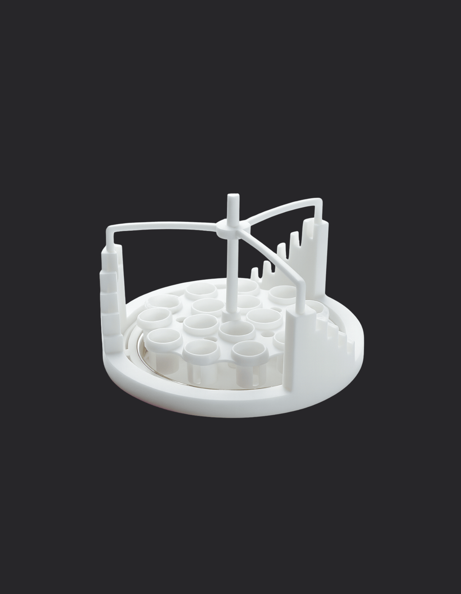 Waxx Stixx Multi-Gitter-Halter für Wachsschmelztöpfe – Halter für Standard Wax Pots.