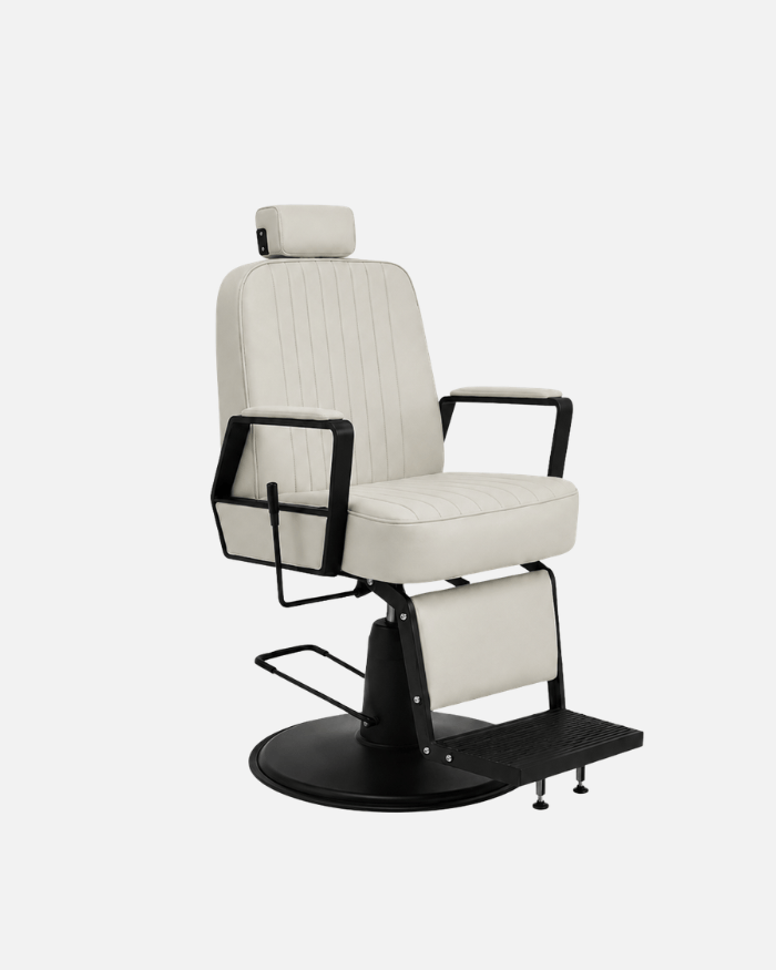 Plain GRAY - BLACK Hairdressing Chair Barber Chair Unisex
