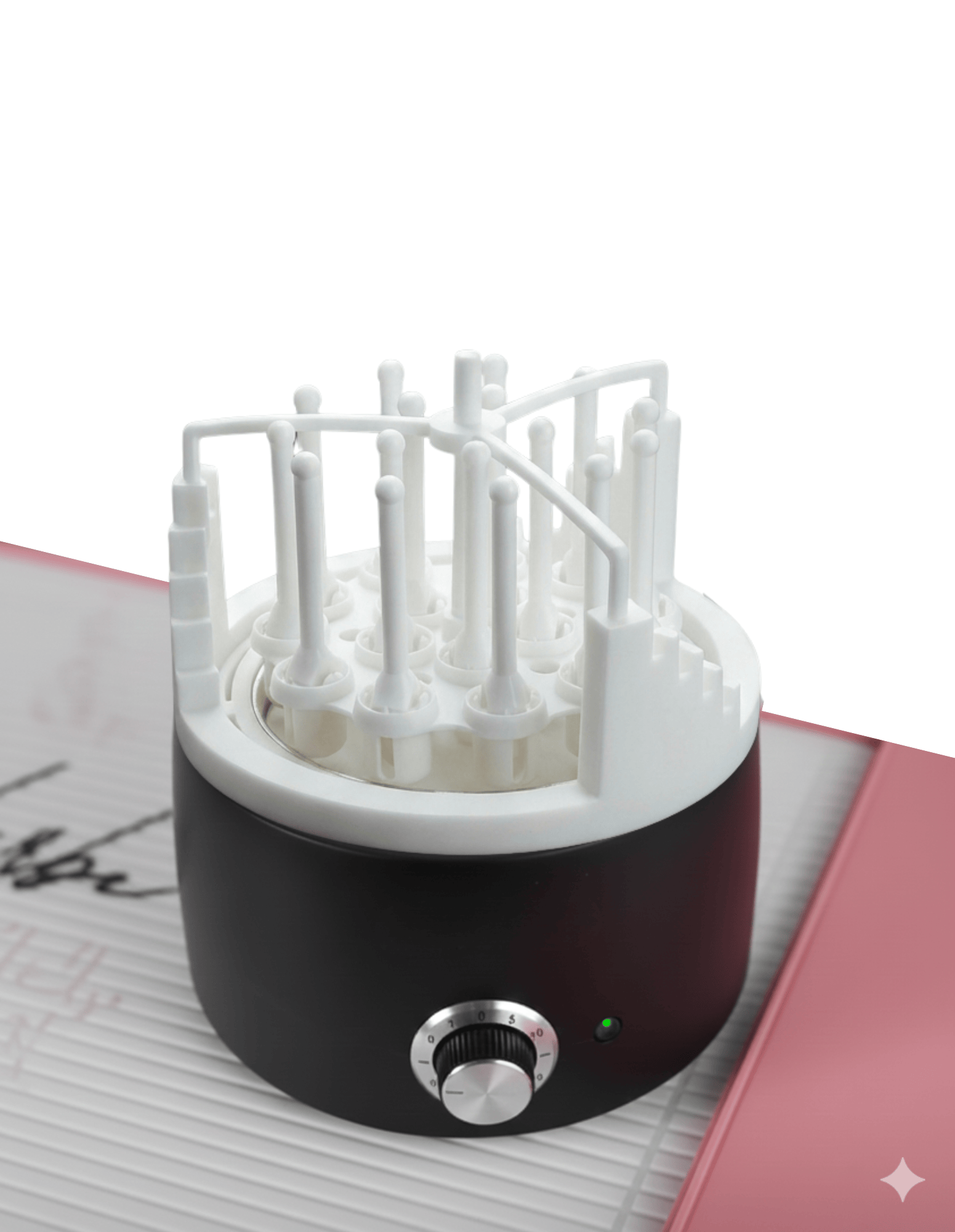 Waxx Stixx Multi-Gitter-Halter für Wachsschmelztöpfe – Halter für Standard Wax Pots.