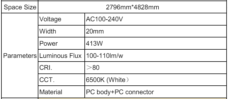 Radianza – geometrický LED osvětlovací systém ve studené bílé 6500K