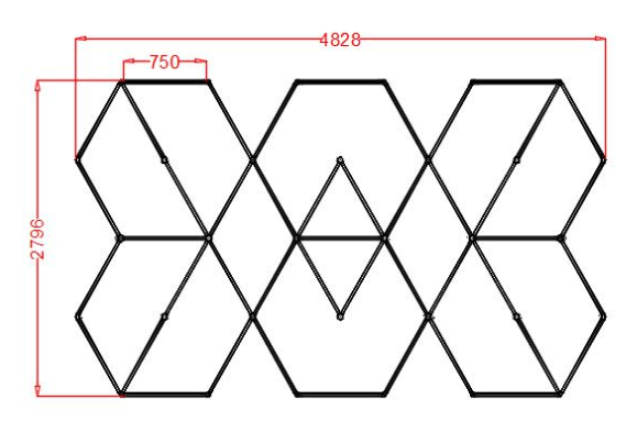 Brilliaray – Sharp-Beam LED Ceiling Light in Cold White 6500K