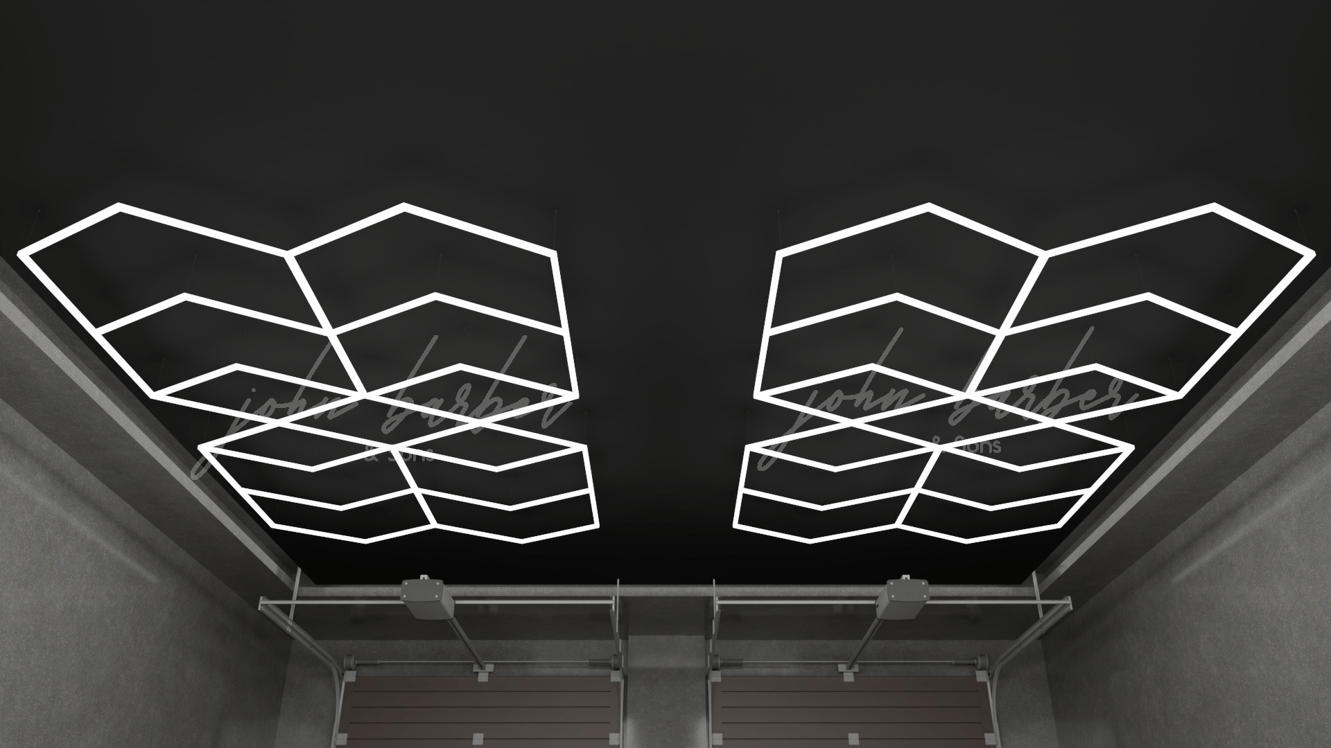 Glowvista LED Beleuchtung 6500K für moderne architektonische Innenräume