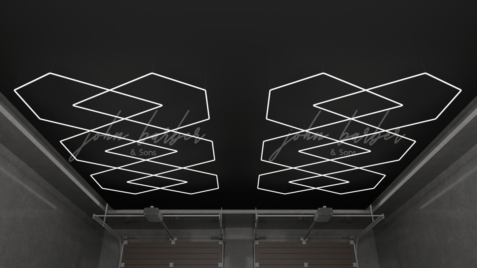 نظام إضاءة LED من Flamora – أبيض بارد 6500 كلفن