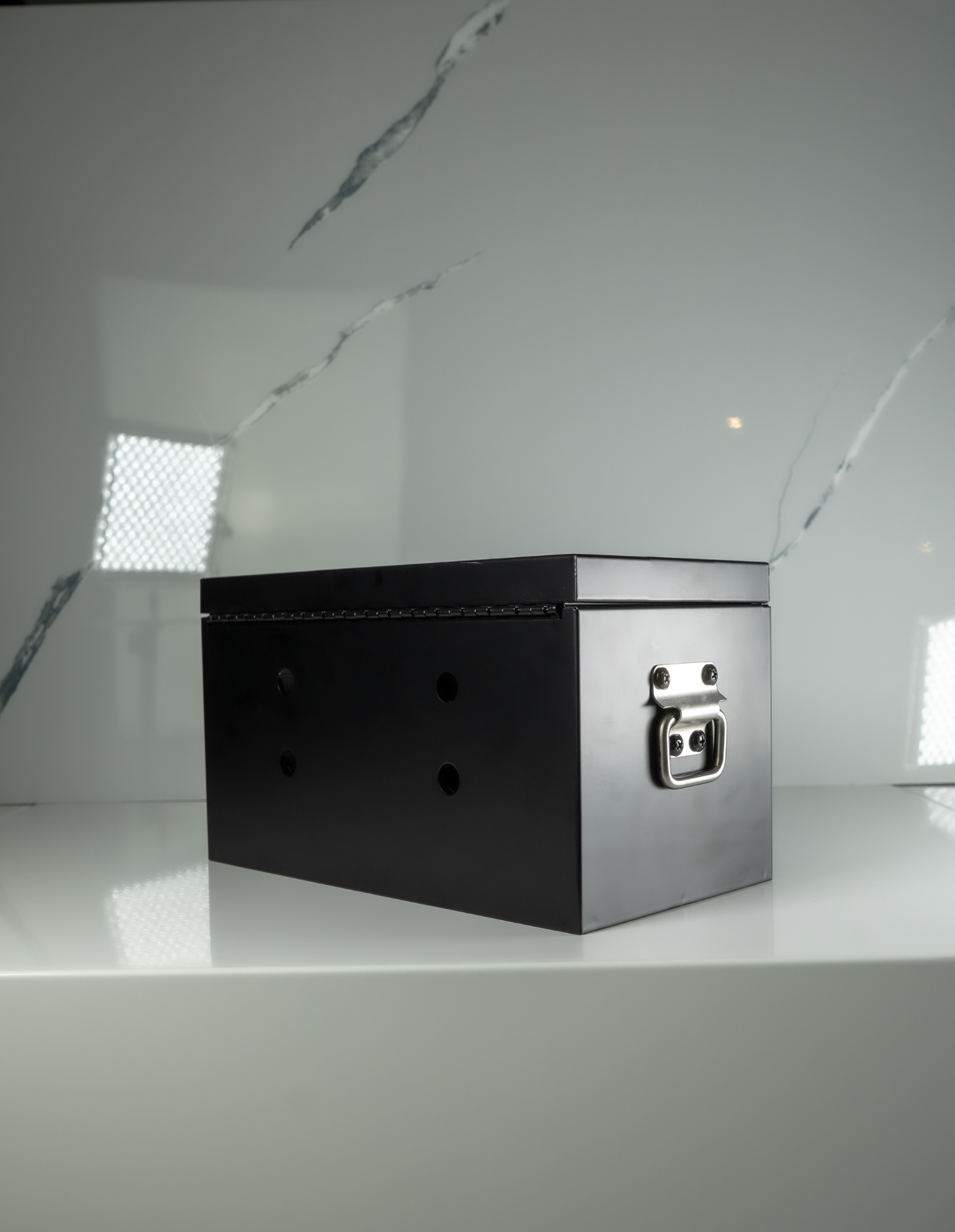 Mini Werkzeugschublade für Arbeitsplatte – Barber und Friseur Organizer.