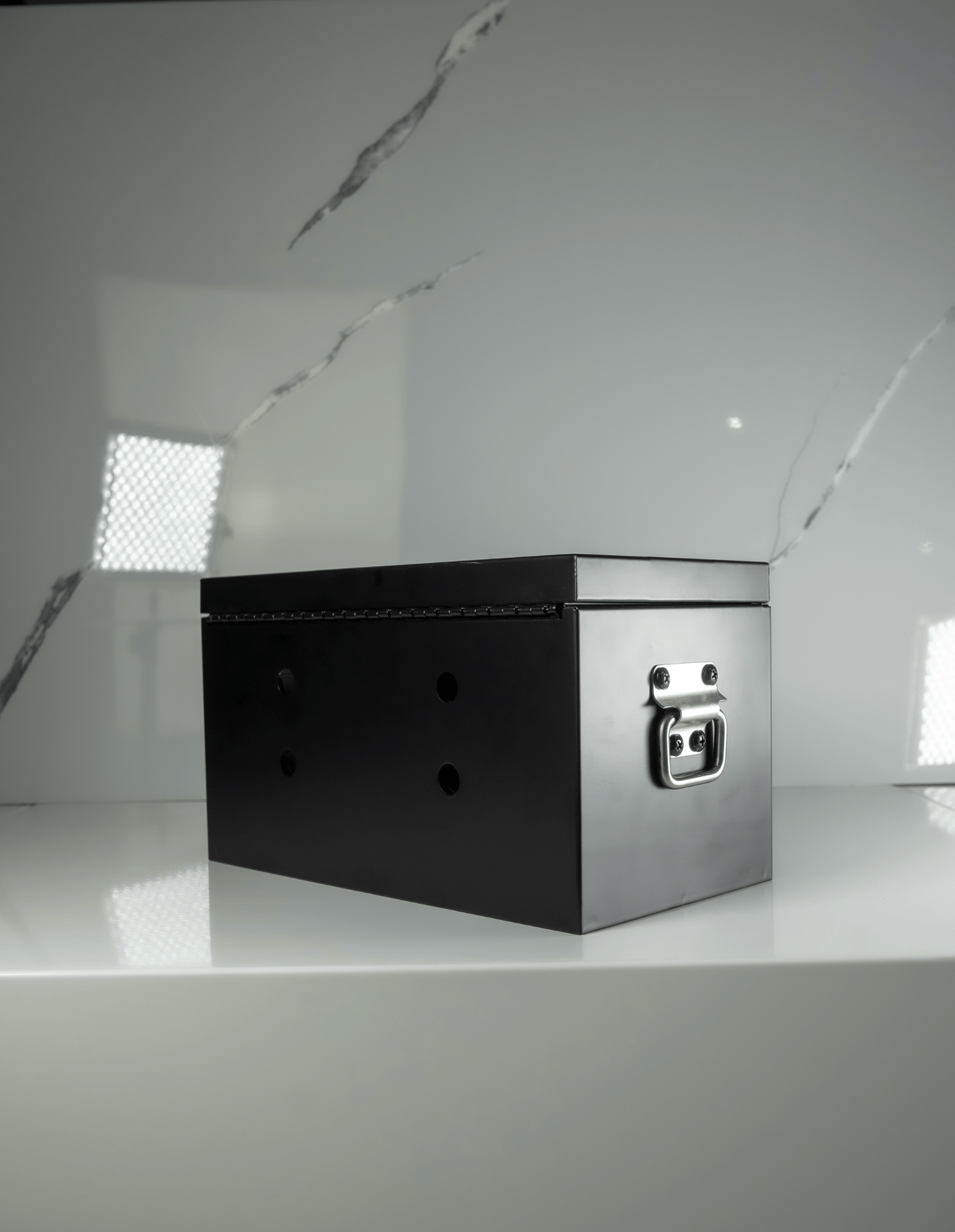 Mini Werkzeugschublade für Arbeitsplatte – Barber und Friseur Organizer.